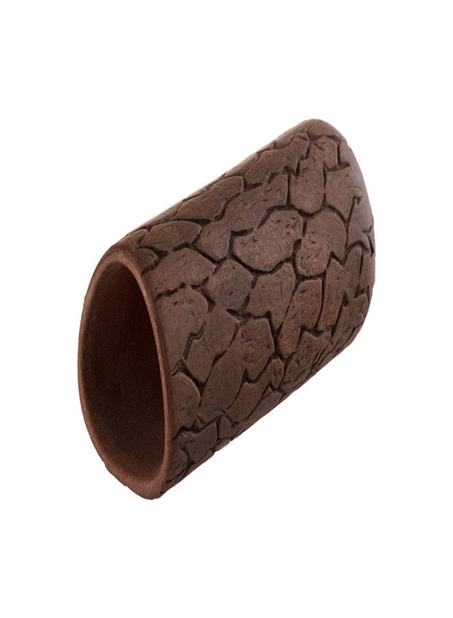 Plecoceramics زينة سيراميكية على شكل كهف لتربية أسماك البليكو، مناسبة لأحواض السمك متوسطة الحجم (قطعة واحدة) - Image 1